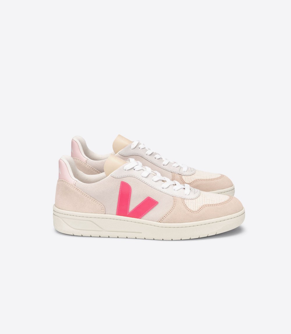 tan veja sneakers